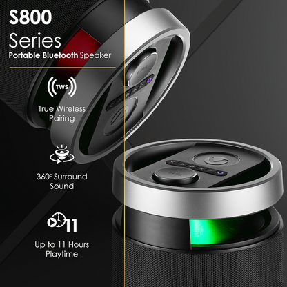 VolkanoX S800 Portable Bluetooth Party Speaker