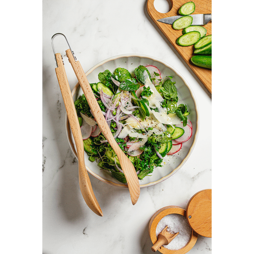 Legend Premium Beechwood salad server