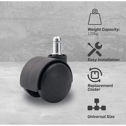 Everfurn Stealth Caster Wheel - 5 Pack
