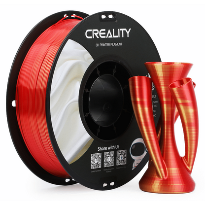 Creality Dual Silk Filament PLA - Golden-Red 1Kg