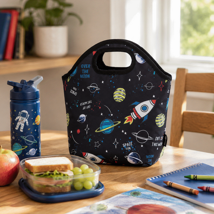 Quest Planets Value Lunch Cooler Black