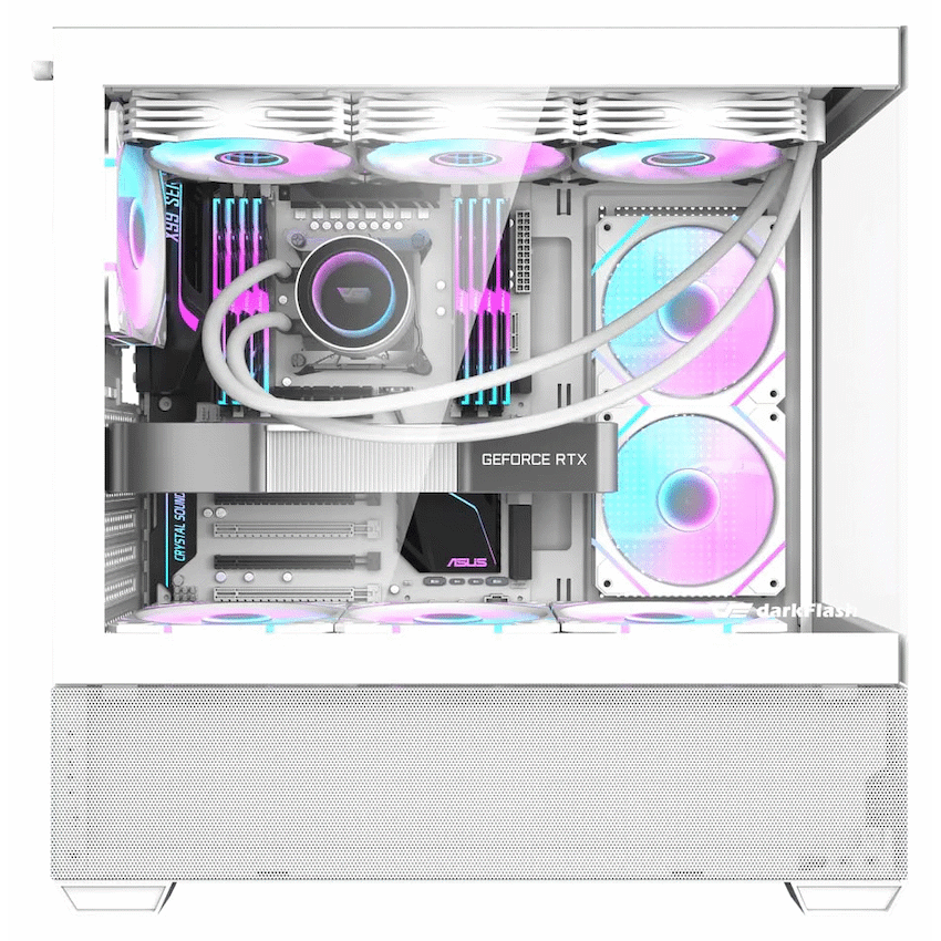 darkFlash DS900 AIR Computer Case - White