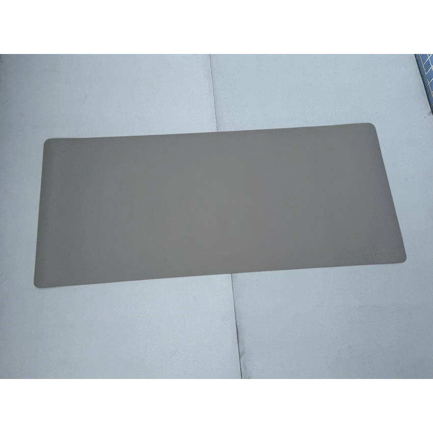 Everfurn Prime Faux Leather Desk Mat - Nude