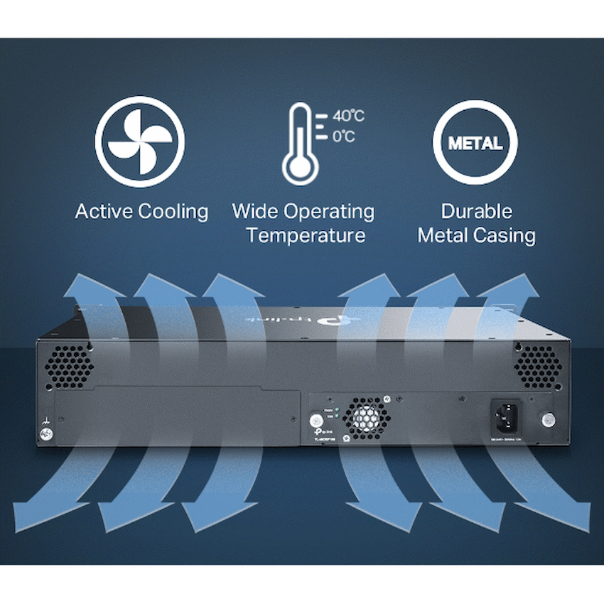 TP-Link TL-MC1400 14-Slot Rackmount Chassis