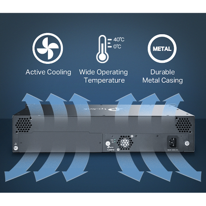 TP-Link TL-MC1400 14-Slot Rackmount Chassis
