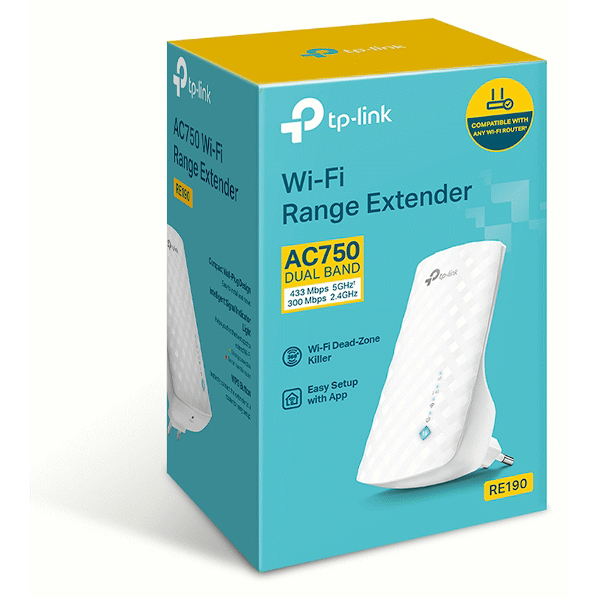 TP-Link RE190 AC750 Wi-Fi Range Extender