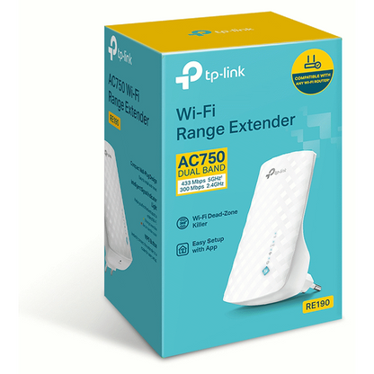 TP-Link RE190 AC750 Wi-Fi Range Extender