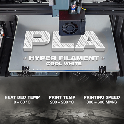 SA Filament PLA Hyper Filament 1kg - Cool White