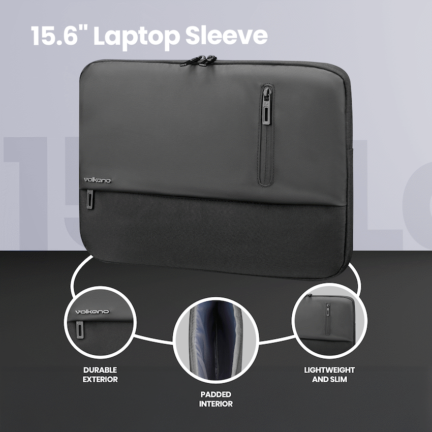 Volkano Focus Series 15.6" Laptop Sleeve & Wireless Mouse