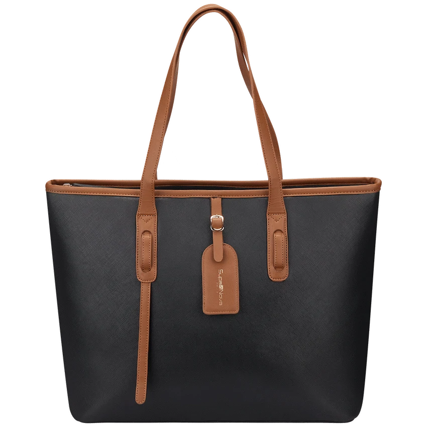 Supanova Elara Ladies 15.6" Laptop Tote Bag Black