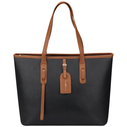 Supanova Elara Ladies 15.6" Laptop Tote Bag Black