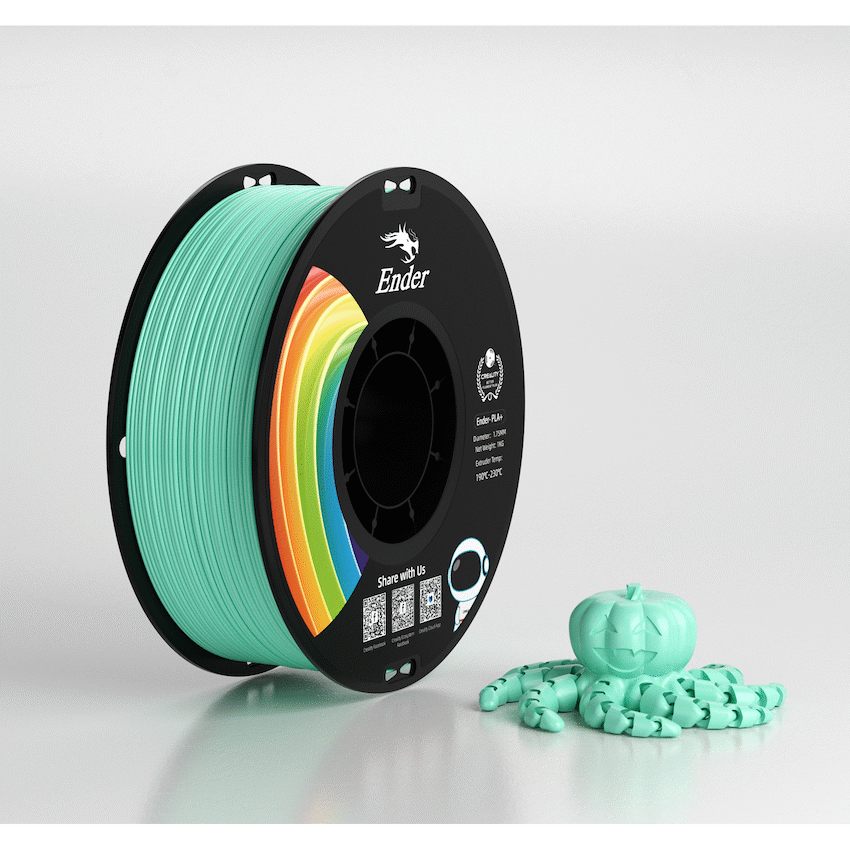 Ender PLA+ Filament - Jade Green 1kg