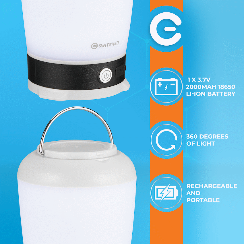 SWITCHED Stella Rechargeable Lantern