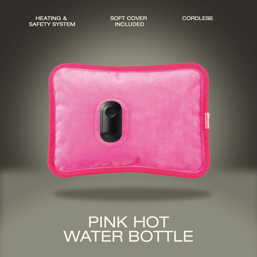 Elektra Pink Hot Water Bottle