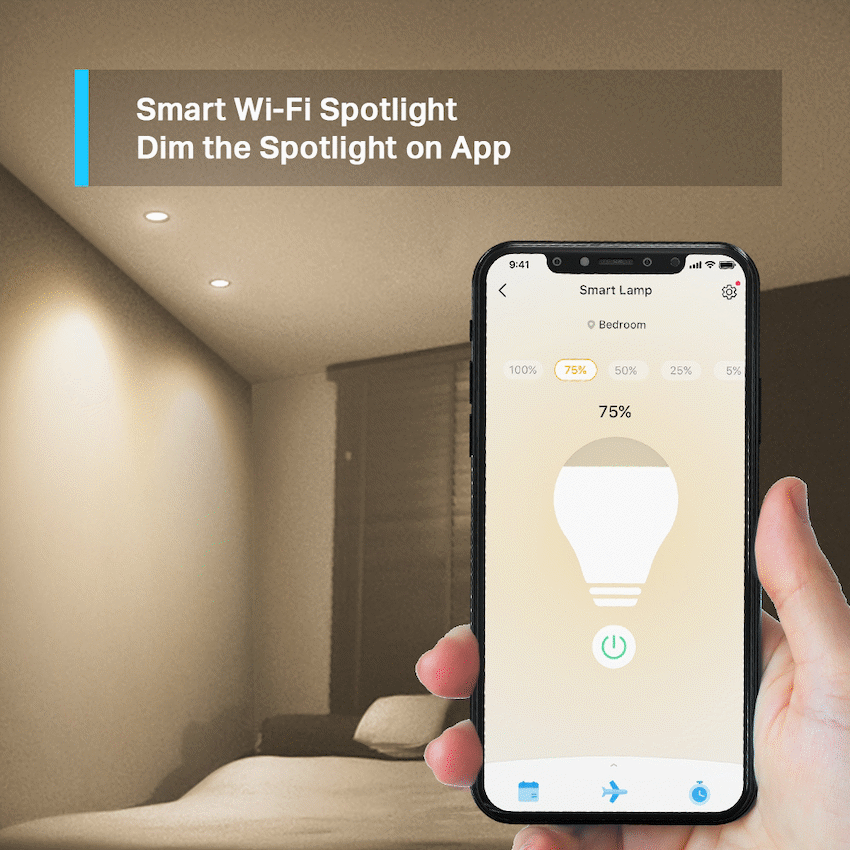 TP-Link Tapo L610 2.9 Smart Wi-Fi Bulb 2.9W Warm White, Dimmable, GU10