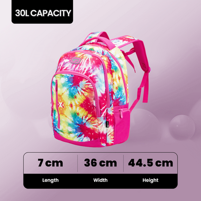 Quest Tie-Dye Scholar 30l Backpack - Pink