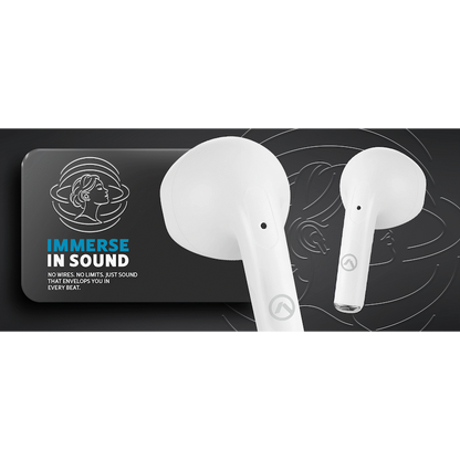 Amplify Note 3.0 Series TWS Earphones - White