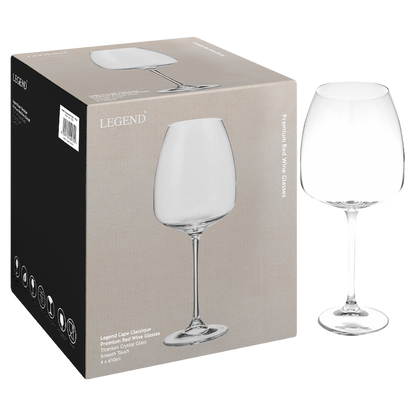 Legend Cape Classique Red Wine Glass 610ml - 4pc set ( Order in Qty of 4)