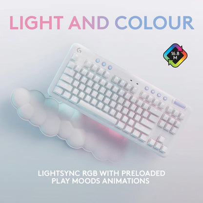 Logitech(R) G715 Wireless Mechanical Gaming Keyboard - White