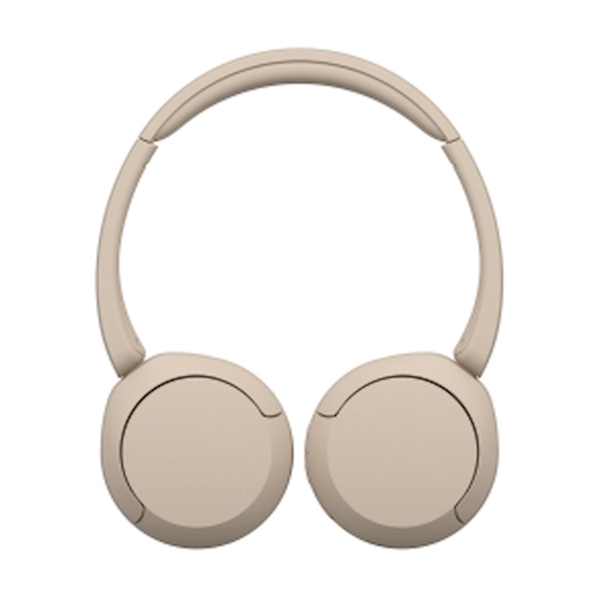Sony WH-CH520 (Beige) Bluetooth On-Ear Headphones