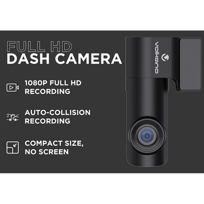 Volkano Vigilance Series FHD Dash Camera - Black