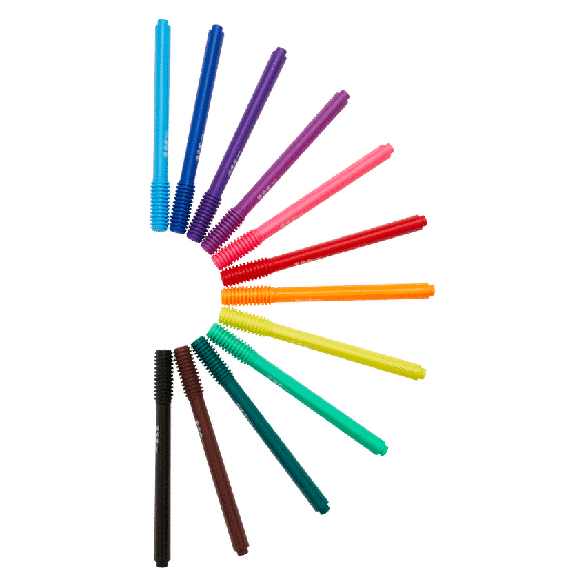Spiderman 12 Capfix Connectable Fibre Markers Multi