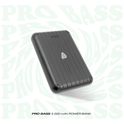 Pro Bass Engine 5000mah Series Power Bank - Black