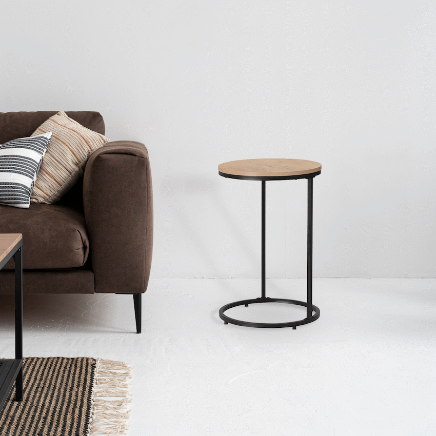 Everfurn Nordic Couch Side Table, Sofa Table