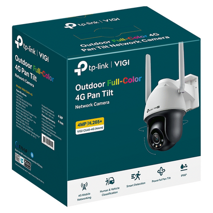 TP-Link Vigi C540-4G 4MP 4mm Outdoor Full-Color 4G PT Network Camera