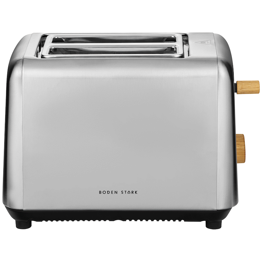 Boden Stark Anson Collection 2-Slice Stainless Steel Toaster