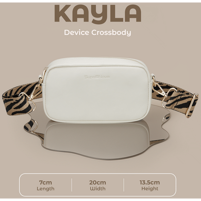SupaNova Kayla Device Cross-Body - Cream