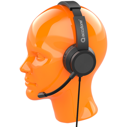 Accutone USB Binaural Headset