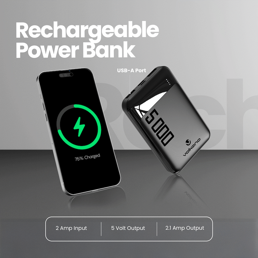 Volkano Punch Series 5000mah Power Bank