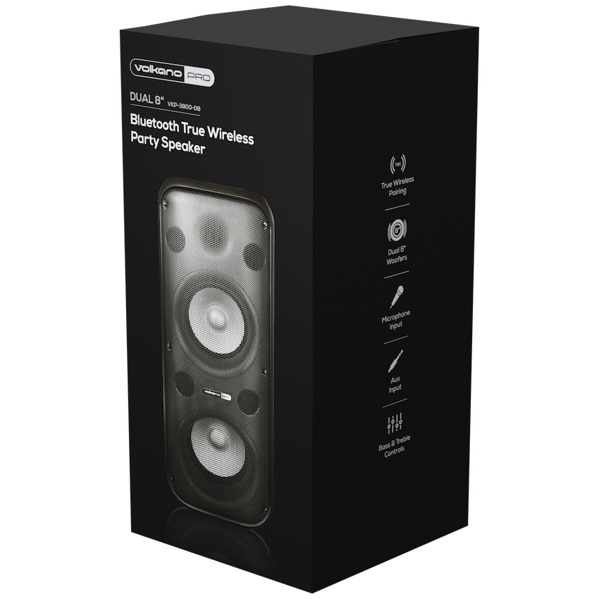 Volkano Pro VP400 Dual 8-Inch Party Speaker