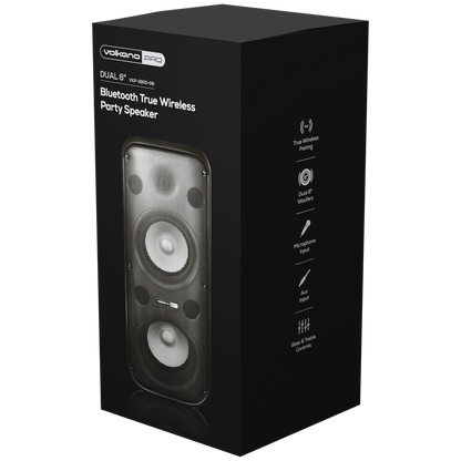 Volkano Pro VP400 Dual 8-Inch Party Speaker