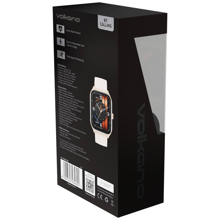 Volkano Life Series Smart Watches - Gold