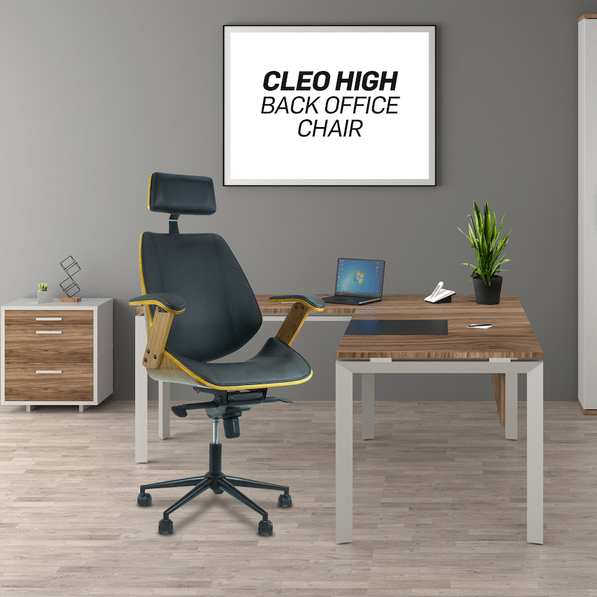 Everfurn Cleo High Back Office Chair