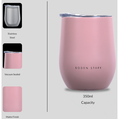 Boden Stark Tumbler 350ml Pink