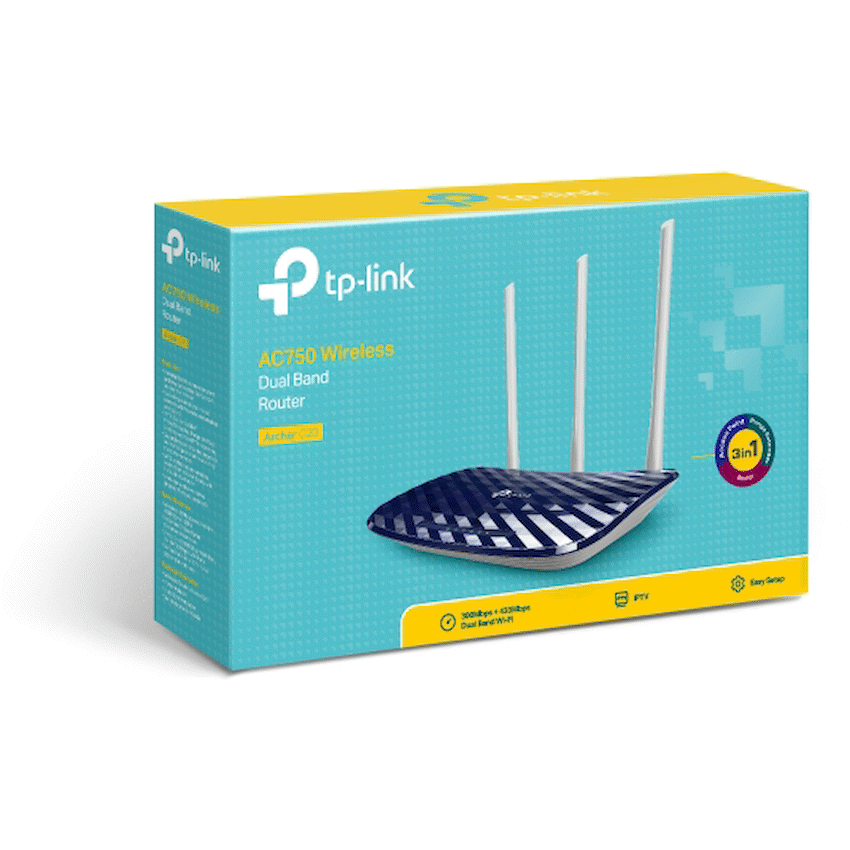 TP-Link Archer C20 AC750 Dual-Band Wi-Fi Router