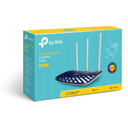 TP-Link Archer C20 AC750 Dual-Band Wi-Fi Router