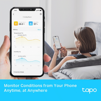 TP-Link Tapo T315 Smart 868mhz Temperature & Humidity Monitor