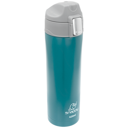 Snappy Flow Thermal Tumbler 420ml Teal ( Order in Qty of 6)
