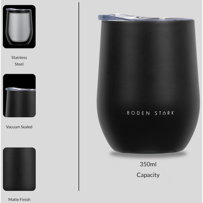 Boden Stark Tumbler 350ml - Black