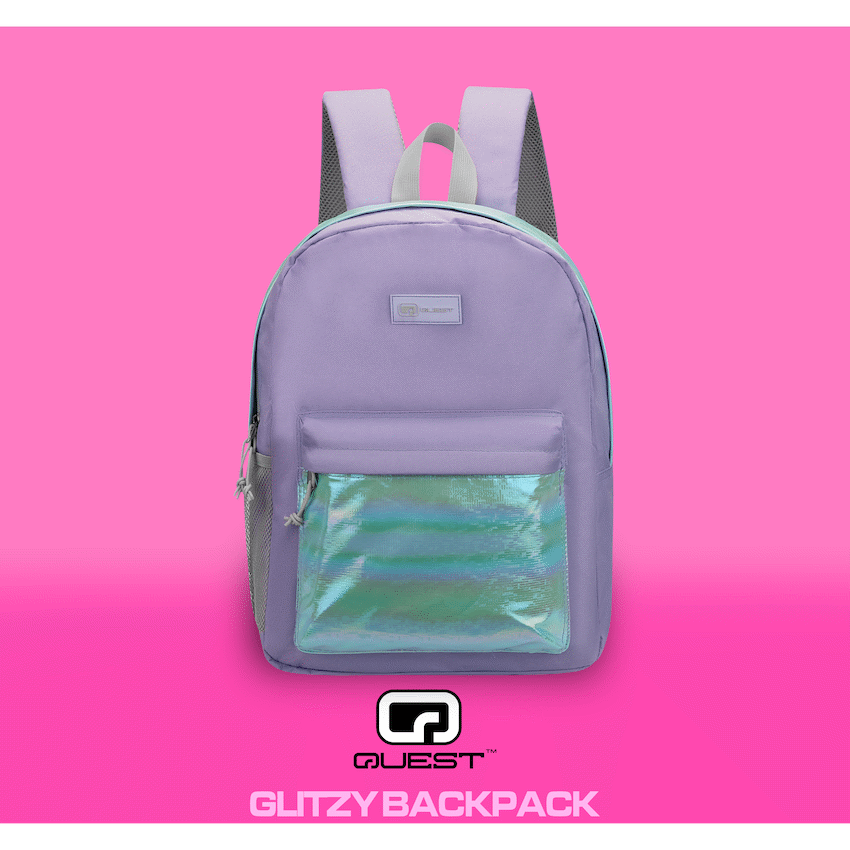 Quest Glitzy Backpack lilac