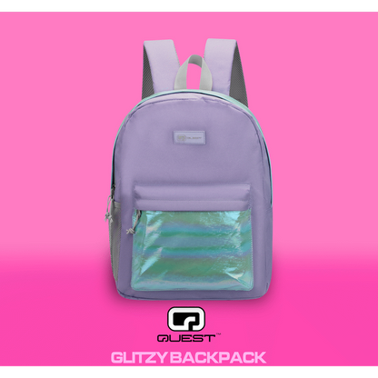 Quest Glitzy Backpack lilac