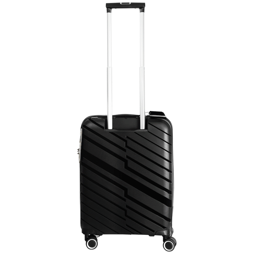 Travelwize Java PP 4-Wheel Spinner 55cm Luggage - Black