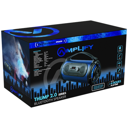 PEP Amplify Thump 2.0 series Bluetooth Speaker - Blue