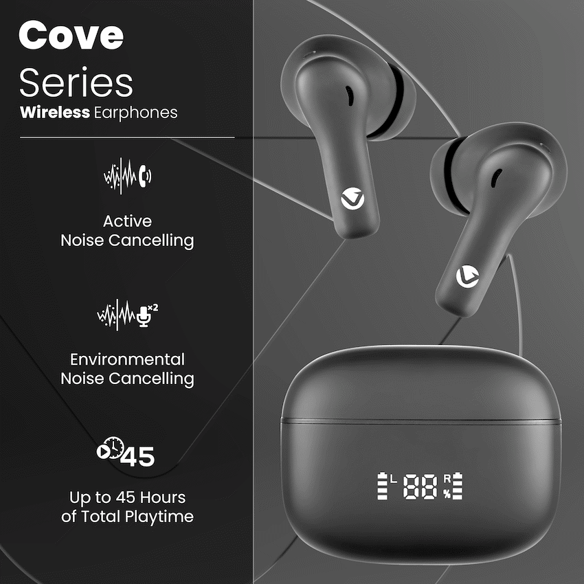 Volkano Cove Series True Wireless Earphone with Charging Case