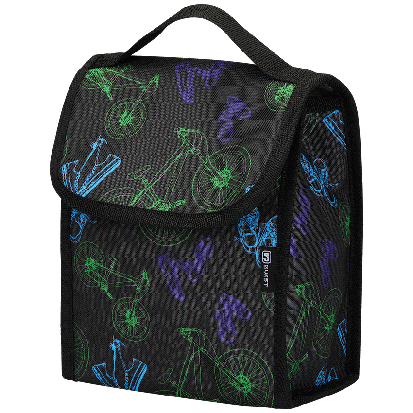 Quest Neon Sneakers 4-Piece Backpack Combo - Black