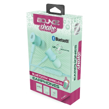 Bounce Shake Series Bluetooth Earphones - Mint